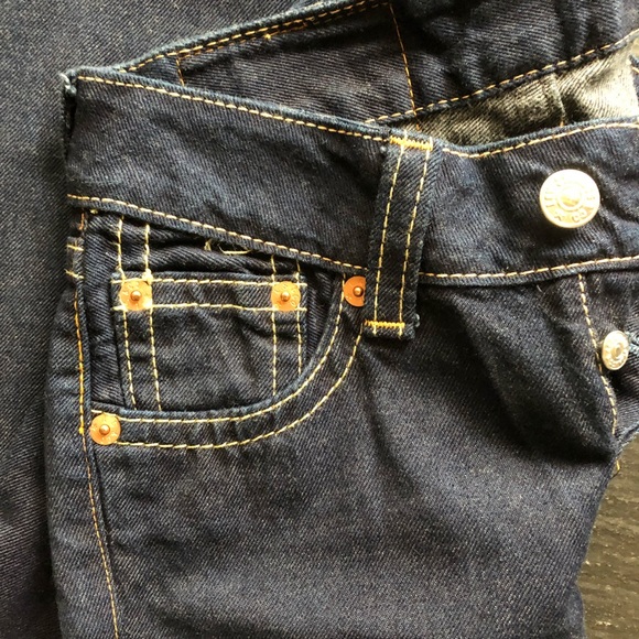 LEVI STRAUSS & CO.] Retro Wide leg Denim Jean - Picture 12 of 14